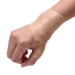 Luvas de Cuidados para Mãos com Teclado, Protetor de Pulso em Silicone com Massagem, Protetor de Pulso