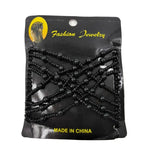 3 PCS Faixa de Cabelo Elástica Mágica DIY Vintage Criador de Penteados de Moda Pente de Coque Pregadeiras de Metal Acessórios para Cabelo