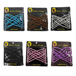 3 PCS Faixa de Cabelo Elástica Mágica DIY Vintage Criador de Penteados de Moda Pente de Coque Pregadeiras de Metal Acessórios para Cabelo