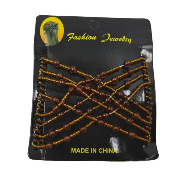 3 PCS Faixa de Cabelo Elástica Mágica DIY Vintage Criador de Penteados de Moda Pente de Coque Pregadeiras de Metal Acessórios para Cabelo