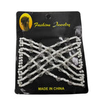 3 PCS Faixa de Cabelo Elástica Mágica DIY Vintage Criador de Penteados de Moda Pente de Coque Pregadeiras de Metal Acessórios para Cabelo