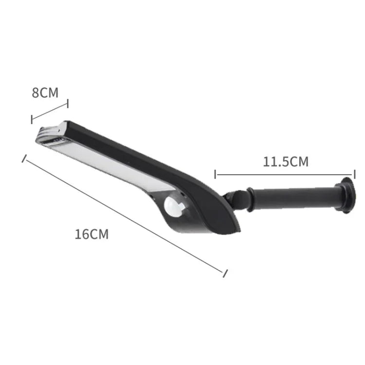 Luzes Solares Exteriores 36 LED Super Brilhante, Lâmpada Solar 280LM com Sensor de Movimento, Luzes de Segurança Sem Fios, Impermeáveis, Luzes de Parede Flexíveis
