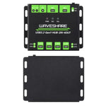 Waveshare 23929 USB HUB, Extensão de 4 Portas USB 3.2, Hosts Duplos com Comutação, Multi Proteções, 23929