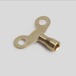 5 PCS Chave para Torneira em Latão Maciço para Radiador, Encanamento, Drenagem, Soquete Quadrado, Diâmetro Interno 6,25 mm