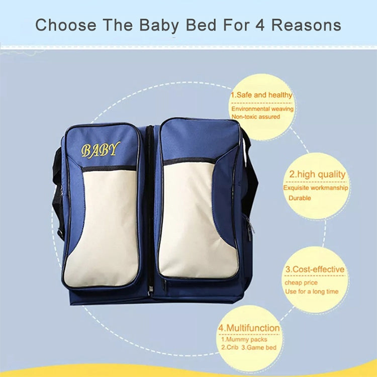Cama Portátil Dobrável para Recém-nascidos, Saco Múmia para Viagem