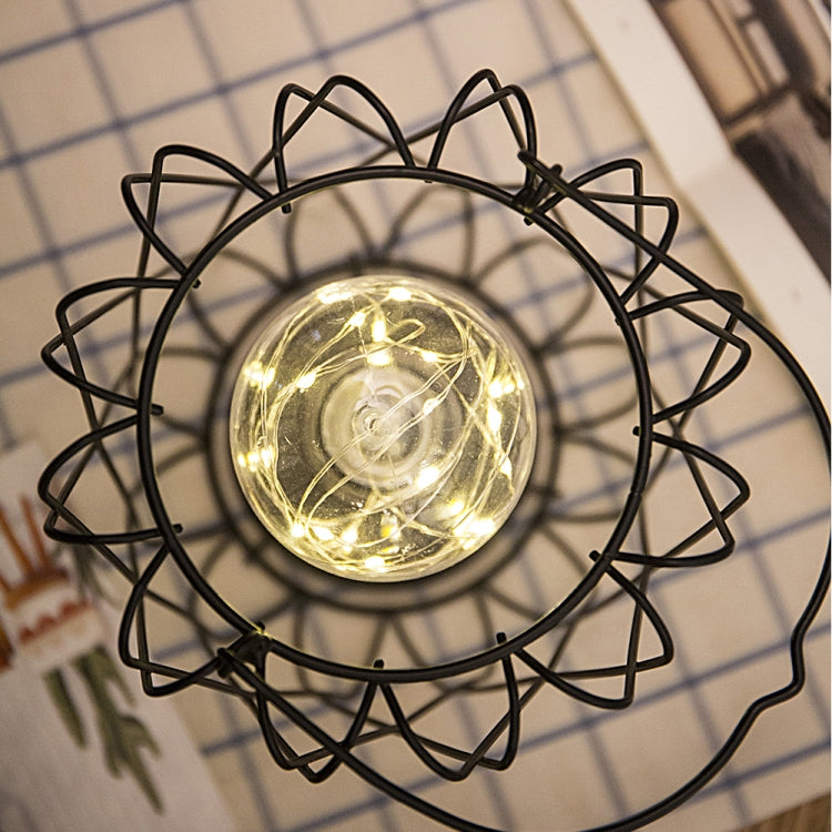 Candeeiro minimalista de cobre para quarto ou casa, candeeiro de mesa em ferro forjado, portátil, USB