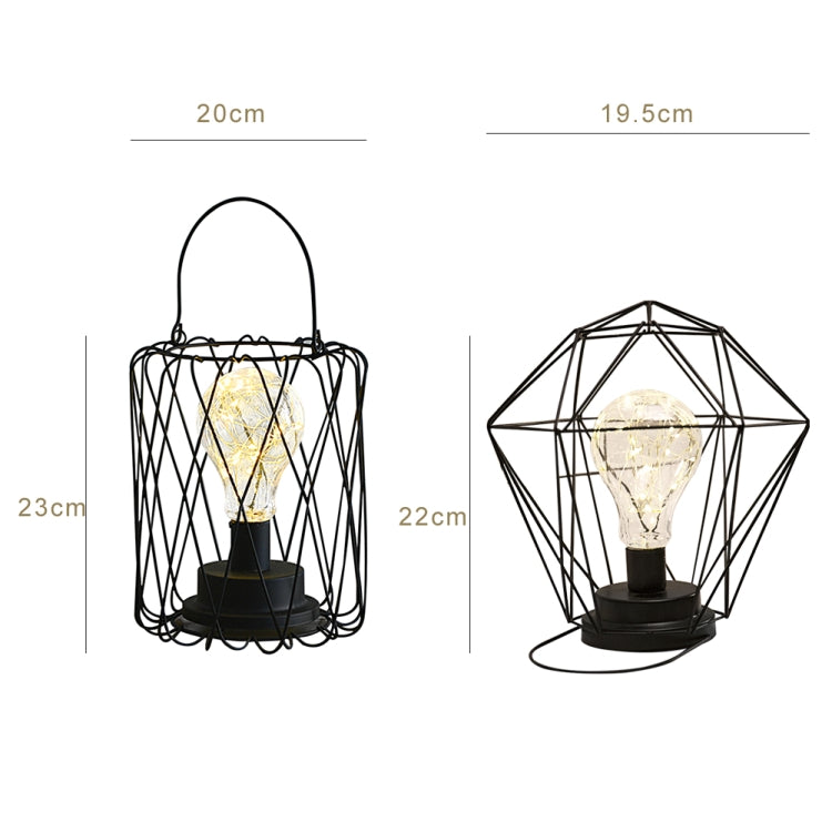 Candeeiro minimalista de cobre para quarto ou casa, candeeiro de mesa em ferro forjado, portátil, USB
