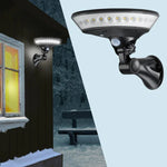 Luzes de Alpendre Solares IP65 Impermeáveis para Parede Exterior, Cerca e Caminho de Jardim
