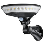 Luzes de Alpendre Solares IP65 Impermeáveis para Parede Exterior, Cerca e Caminho de Jardim
