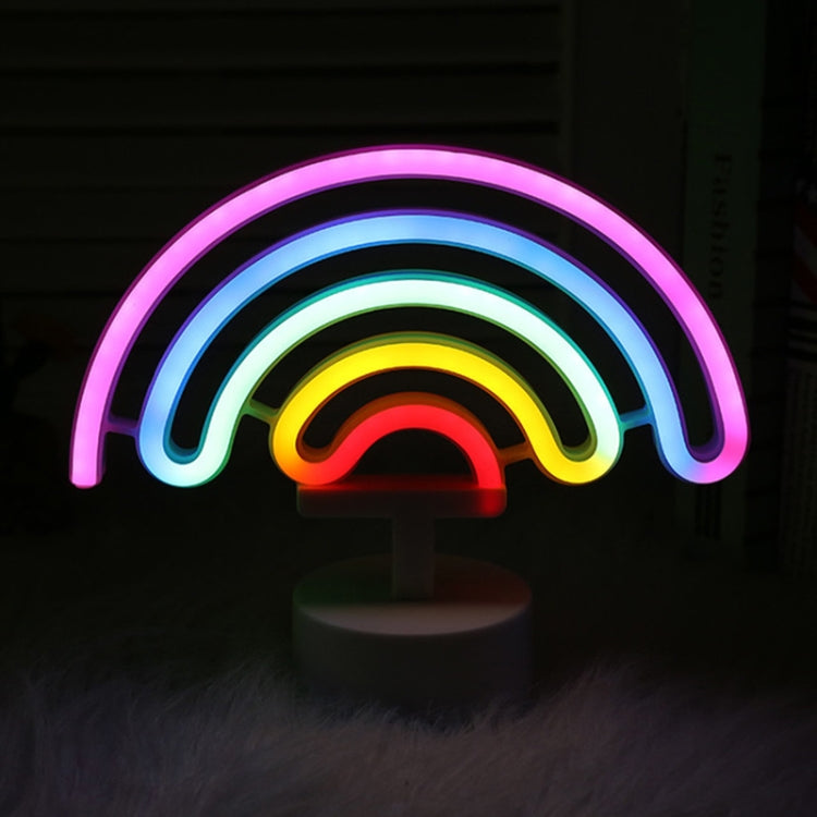 Luzes de Decoração Neon Luzes Noturnas Arco-íris, Arco-íris