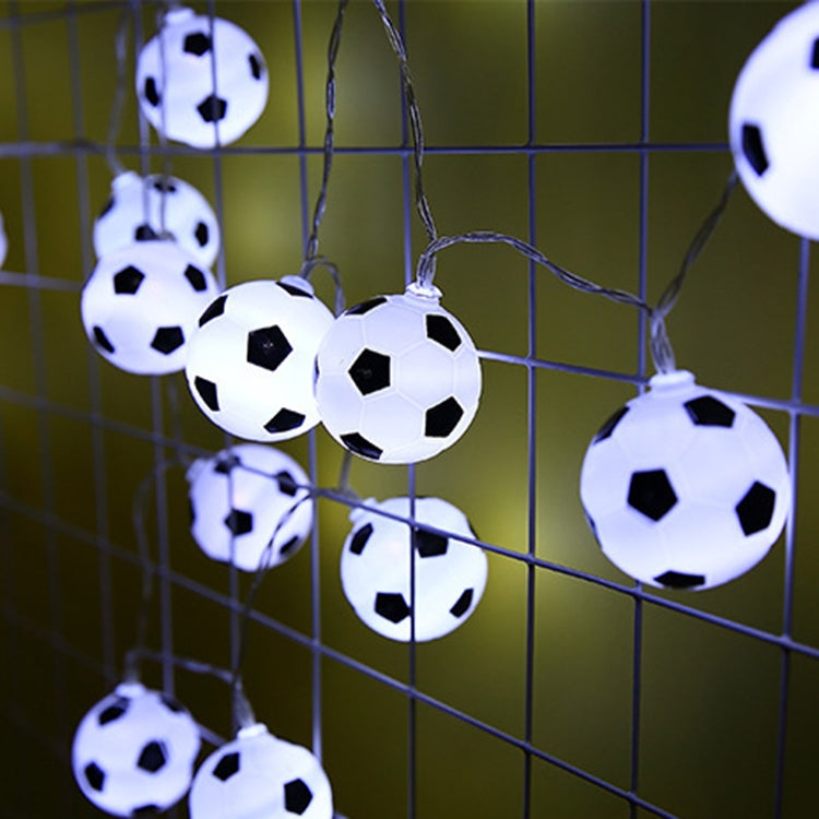 Cordão de Lanternas de Futebol Luz Decorativa Criativa LED KTV, 1m 10 LEDs, 2m 20 LEDs, 3m 20 LEDs