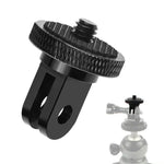 Acessórios para câmara desportiva para GoPro HERO11 Black / HERO9 Black / DJI Osmo Action 3, braço de dobra vertical central, barra de extensão em arco, braço universal de dobra central, cabeça de transferência 1/4