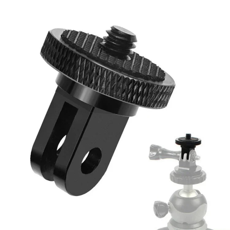 Acessórios para câmara desportiva para GoPro HERO11 Black / HERO9 Black / DJI Osmo Action 3, braço de dobra vertical central, barra de extensão em arco, braço universal de dobra central, cabeça de transferência 1/4