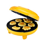 Máquina de Bolo Doméstica Mini Máquina de Pão para Crianças com Aquecimento Duplo, Máquina de Cozedura de Dupla Face, Ficha UK