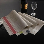 2 Peças de Tapetes de Mesa Duráveis em PVC, Descanso para Copo de Café, Jogos Americanos Trançados Antiderrapantes, Tamanho: 30x45cm
