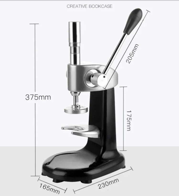 Martelo para café artesanal para prensar pó fixo para máquina de café expresso, martelo para café
