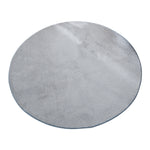Tapete Redondo KSolid de Lã Macia Antiderrapante para Quarto Infantil, Diâmetro: 80cm, Diâmetro: 100cm, Diâmetro: 120cm