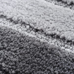 Tapete de Piso Antiderrapante para Casa de Banho e Cozinha com Microfibra às Riscas, 46x71cm, 51x81.5cm