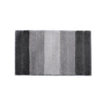 Tapete de Piso Antiderrapante para Casa de Banho e Cozinha com Microfibra às Riscas, 46x71cm, 51x81.5cm
