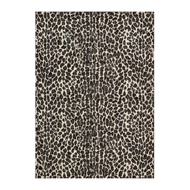 Tapete de Sala de Estar com Estampa de Leopardo na Moda, 40x60cm, 45x75cm, 60x90cm, 40x120cm, 80x120cm, 80x160cm, 100x160cm, 120x160cm, 150x200cm, 160x230cm