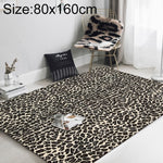 Tapete de Sala de Estar com Estampa de Leopardo na Moda, 40x60cm, 45x75cm, 60x90cm, 40x120cm, 80x120cm, 80x160cm, 100x160cm, 120x160cm, 150x200cm, 160x230cm