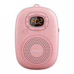 Coluna Bluetooth Sem Fios Rolton E200 para Telemóvel, Mini Portátil para Exterior, Pequena Coluna de Áudio com Subwoofer, Rosa, Azul, Preto