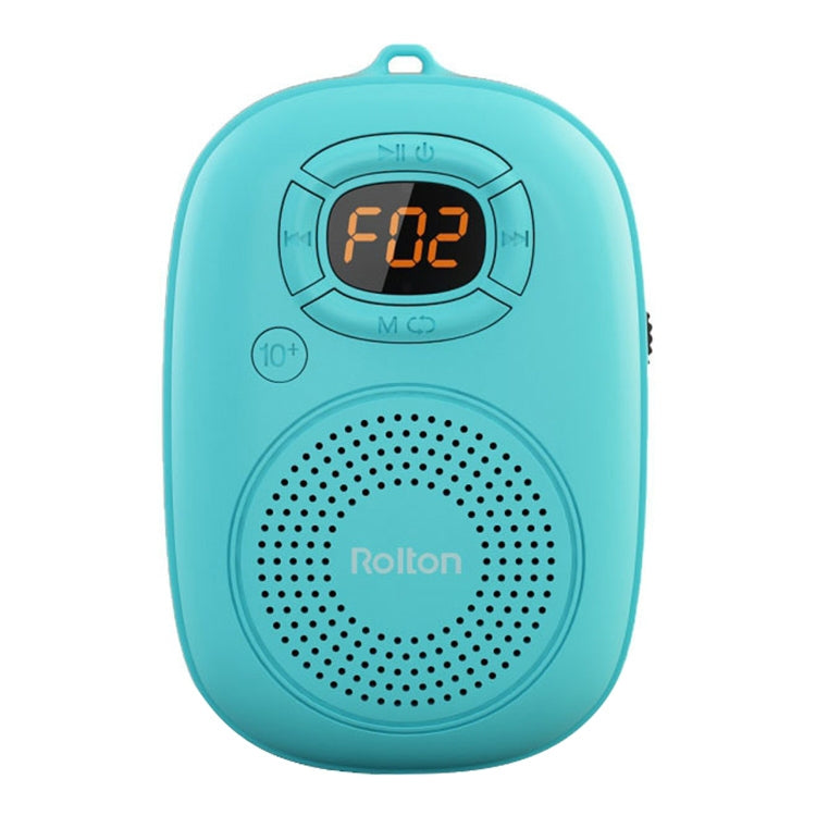 Coluna Bluetooth Sem Fios Rolton E200 para Telemóvel, Mini Portátil para Exterior, Pequena Coluna de Áudio com Subwoofer, Rosa, Azul, Preto
