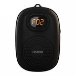 Coluna Bluetooth Sem Fios Rolton E200 para Telemóvel, Mini Portátil para Exterior, Pequena Coluna de Áudio com Subwoofer, Rosa, Azul, Preto