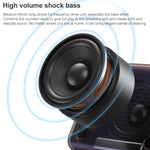 Coluna Bluetooth Mini BT-511 com Espelho LED HD, Suporta Cartão TF 32GB & AUX 3.5mm & Alarme Duplo & Temperatura em Tempo Real & Chamadas Mãos Livres, Branco, Rosa, Preto, Vermelho