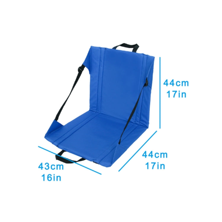 Almofada de Assento Dobrável para Campismo e Piquenique ao Ar Livre, Resistente à Humidade, Sujidade e Desgaste, 44 x 43 x 44 Vermelho, 44 x 43 x 44 Preto