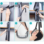 Esticador de Pescoço para Alívio da Fadiga, Rede Cervical, Rede Antiga + Máscara para Olhos + Bolso para Viga, Rede Nova + Máscara para Olhos + Bolso para Viga