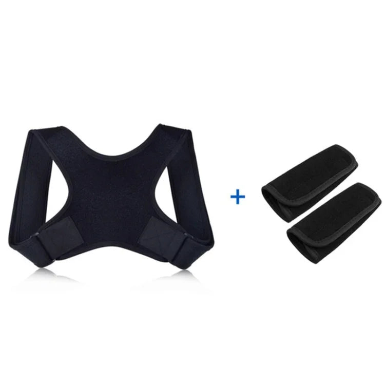 Invisible Humpback Adjustable Breathable Back Correction Strap, With Shoulder Strap One Size