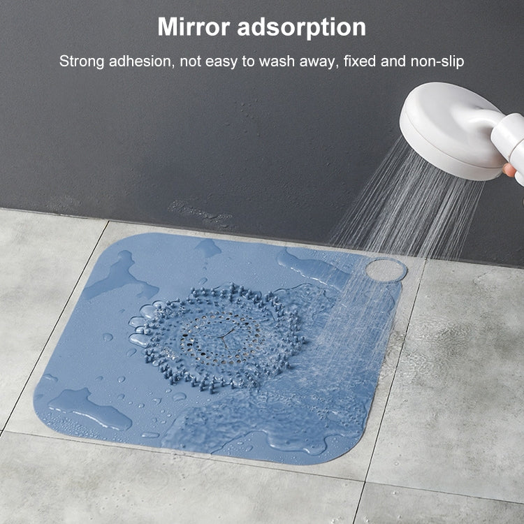 Tampão de vedação desodorizante para esgoto doméstico em silicone para drenagem de chão de sanita, transparente branco, preto, azul