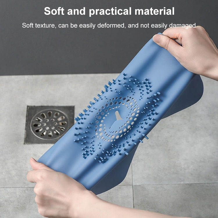 Tampão de vedação desodorizante para esgoto doméstico em silicone para drenagem de chão de sanita, transparente branco, preto, azul