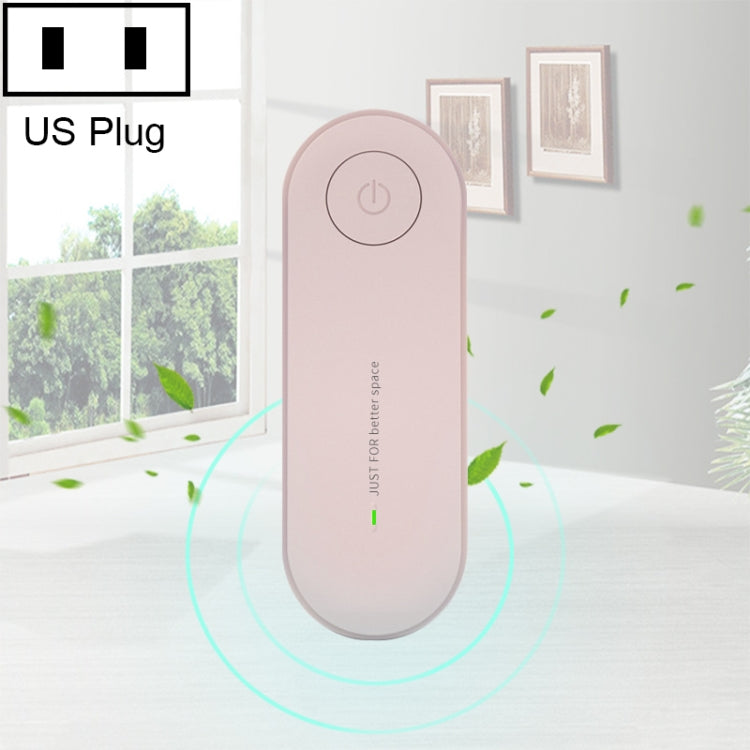 Purificador de Ar Mini Aniónico para Fumo e PM2.5, Purificador de Ar para Casa de Banho e Cozinha, Ficha US, Ficha EU