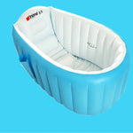 Banheira para Bebé, Banheira Infantil Portátil Inflável, Bacia Grossa de Desenho Animado, Piscina para Nadar e Manter o Calor para Recém-nascidos