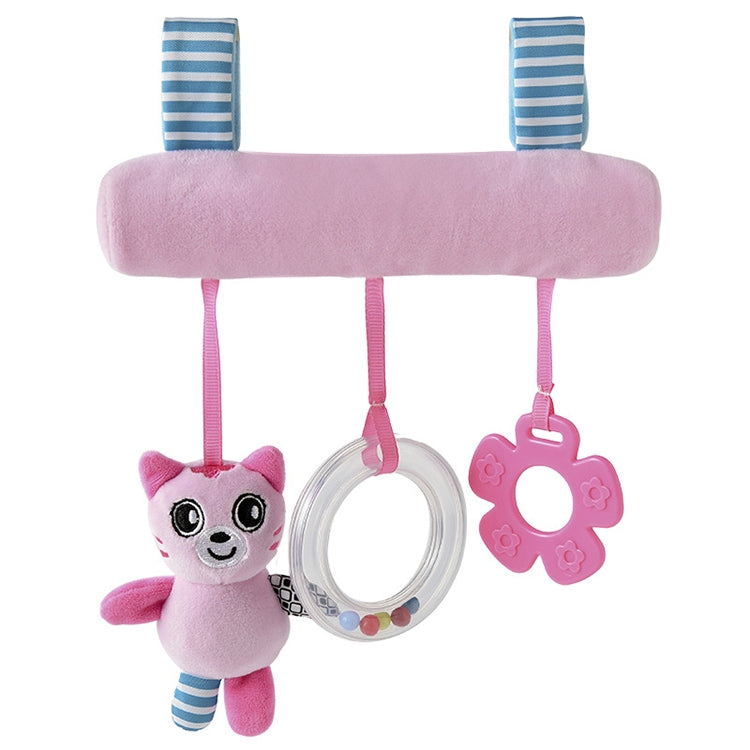 Pendente de Animal de Desenho Animado para Carrinho de Bebé, Chocalho de Berço Suspenso