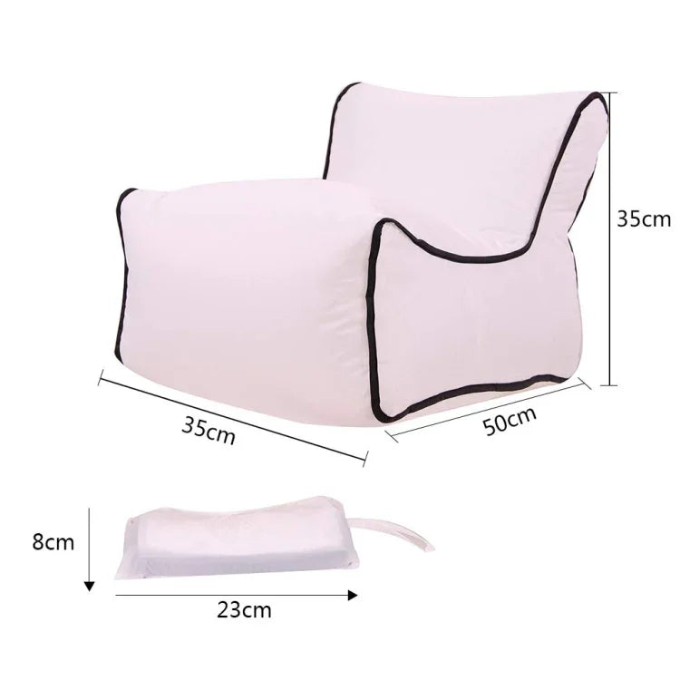Sofá/Cadeira Inflável Mini Impermeável para Bebé, Almofada de Assento em Saco de Feijão