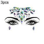 3 PCS  Forehead Green Masquerade Makeup Acrylic Face Sticker, YT-01, YT-01-1, YT-01-2, YT-01-3, YT-01-4, YT-01-5, YT-01-6, YT-02, YT-03, YT-04, YT-05, YT-07, YT-08, YT-10, YT-11, YT-12, YT-13, YT-14, YT-15, YT-16, YT-17, YT-18, YT-19, YT-20, YT-21, YT-...