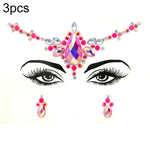 3 PCS  Forehead Green Masquerade Makeup Acrylic Face Sticker, YT-01, YT-01-1, YT-01-2, YT-01-3, YT-01-4, YT-01-5, YT-01-6, YT-02, YT-03, YT-04, YT-05, YT-07, YT-08, YT-10, YT-11, YT-12, YT-13, YT-14, YT-15, YT-16, YT-17, YT-18, YT-19, YT-20, YT-21, YT-...