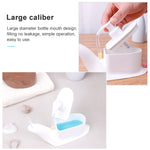 Frasco Criativo de Gel Desinfetante para Mãos em Forma de Caracol, Frasco de Loção Tipo Push para Gel de Duche