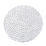 Tapetes para Tigela de Mesa, Decoração para Casa, Individual para Mesa de Jantar, PVC Plástico Oco, Isolante, Redondo, Barroco, Mediterrâneo, Bases para Copos