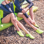 Par de meias de praia antiderrapantes unissexo Yoogan para atividades ao ar livre, natação, mergulho e snorkeling, 2XS (28-29), XS (30-32), S (33-34), M (35-36), L (37-38), XL (39-41), 3XS (26-27), XXL (42-44)