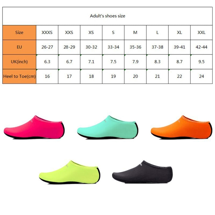 Par de meias de praia antiderrapantes unissexo Yoogan para atividades ao ar livre, natação, mergulho e snorkeling, 2XS (28-29), XS (30-32), S (33-34), M (35-36), L (37-38), XL (39-41), 3XS (26-27), XXL (42-44)