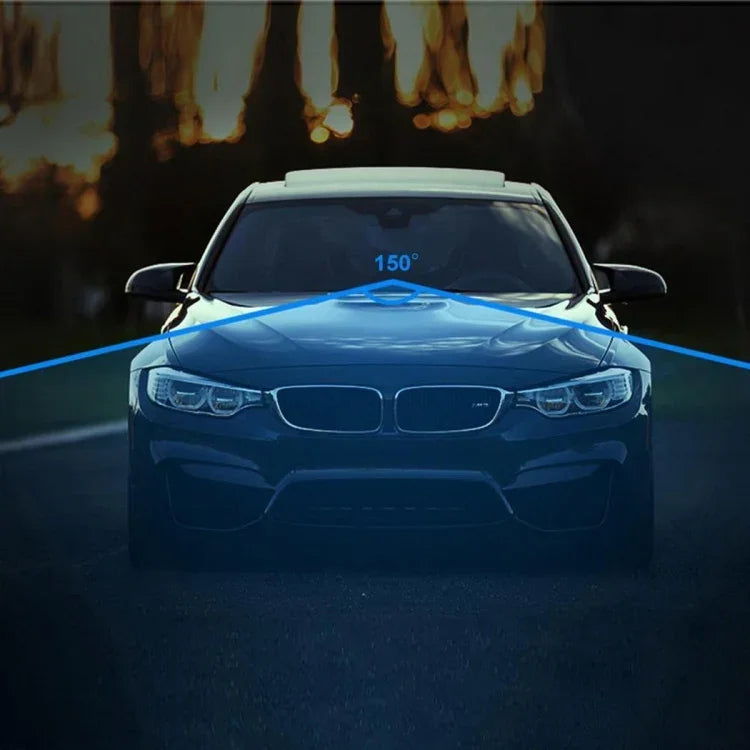 Câmara para Carro Anytek T22 com Ecrã Tátil IPS de 5 polegadas, Dupla Lente FHD 1080P, Câmara DVR para Carro, T22