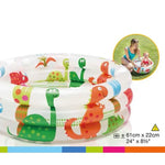Cartoon Dinosaur Pattern Round Inflatable Baby Swimming Pool Infant Tub, Size: 61 x 22cm, Size: 61 x 22cm