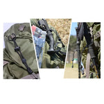 Mochila de Montanhismo ao Ar Livre com Fivela Elástica para Fixação de Corda de Bastão de Trekking