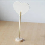 10 PCS Wooden Blackboard Chalkboard Mini Message Notice Board Table Wedding Party Decoration, Wooden Blackboard 2