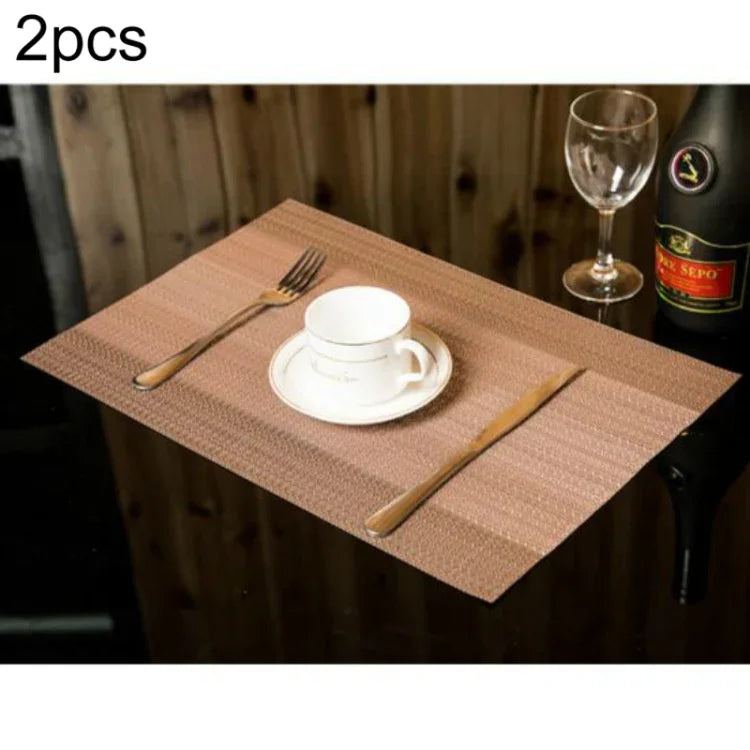 2 Peças de Descanso para Copos de Mesa em Casa, Decoração Criativa para Café e Bebidas, Tamanho: 45x30cm
