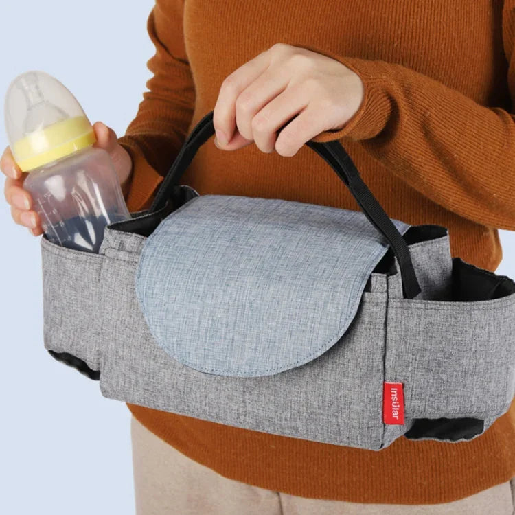 Bolsas para Carrinho de Bebé de Grande Capacidade, Bolsa Multifuncional para Fraldas de Mãe, Bolsa de Viagem para Fraldas, Bolsa de Armazenamento Suspensa para Amamentação